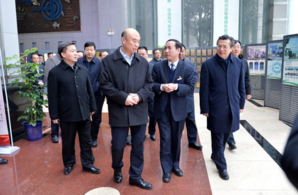 【陜鼓集團】陜西省委副書記、省長、省政府黨組書記劉國中一行蒞臨陜鼓視察指導(dǎo)工作